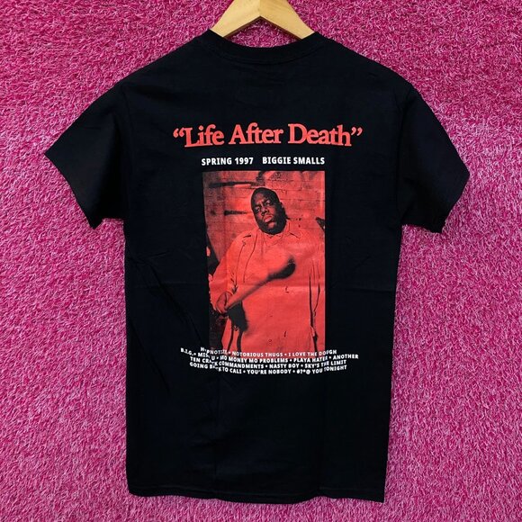The Notorious BIG Life After Death Track-listing Rap Tee S - Picture 3 of 4